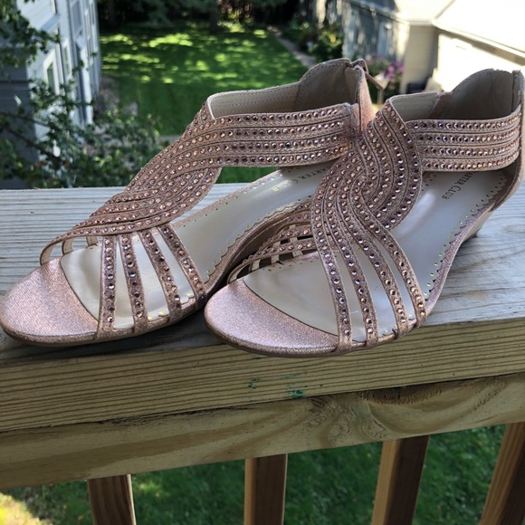 Charter Club Rose Gold Wedge Heel - Picture 4 of 8